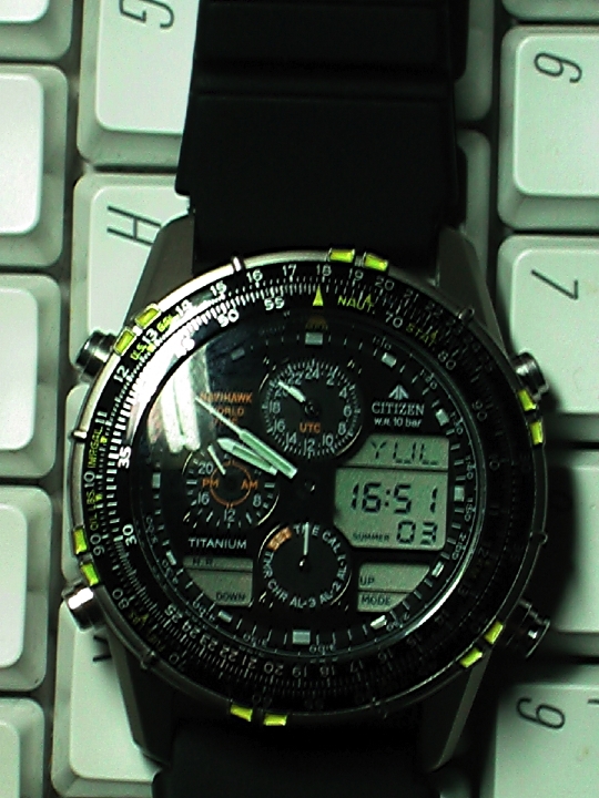 Citizen Navihawk C300 titanium